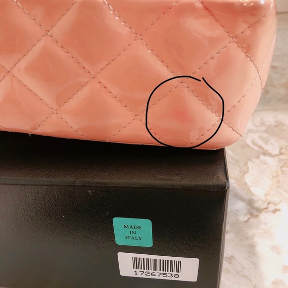 Chanel mini classic (patent) rectangular 13c - Picture 3 of 9